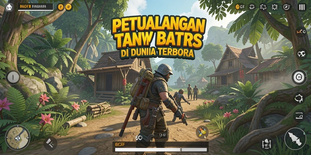 Tampilan gameplay Open World yang menakjubkan di 6CF.