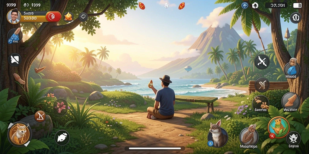 Tampilan menarik dari gameplay 9399 yang menghibur.