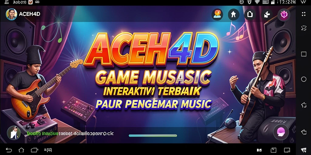 Tampilan gameplay ACEH4D yang interaktif dan penuh warna.