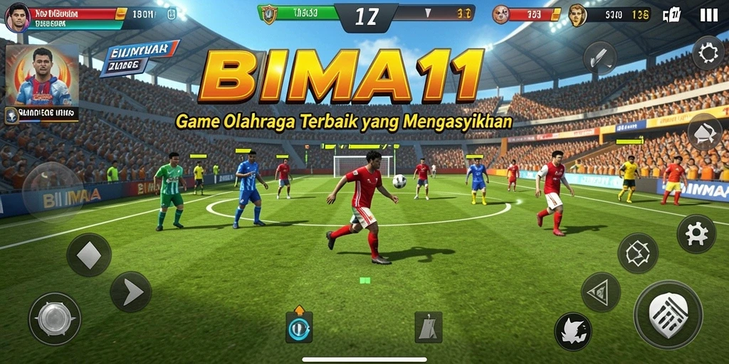 Tampilan gameplay BIMA11 yang seru dan mendebarkan.