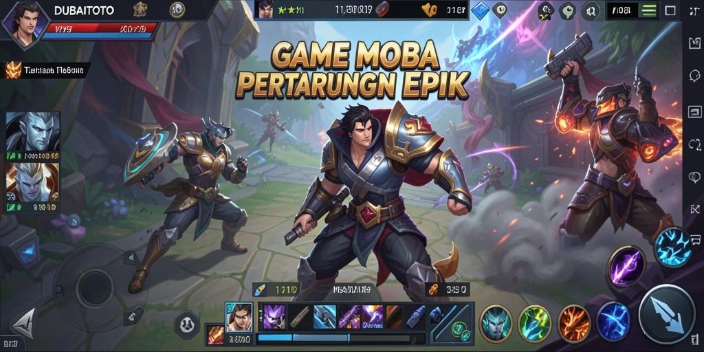 Tampilan seru dari gameplay DUBAITOTO yang memukau.