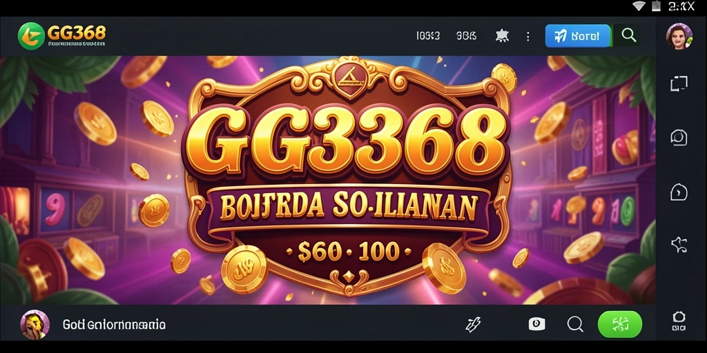 Tampilan gameplay GG368 dengan desain slot yang menawan.
