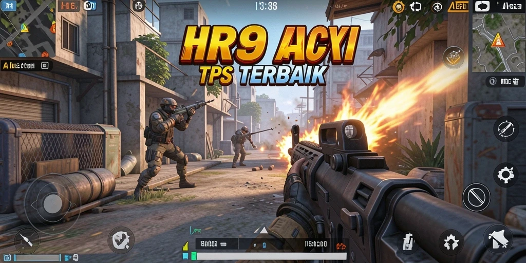 Tampilan gameplay HR89 dengan aksi seru dan strategi.