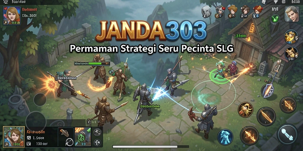 Tampilan gameplay JANDA303 yang menarik dengan strategi yang mendalam.