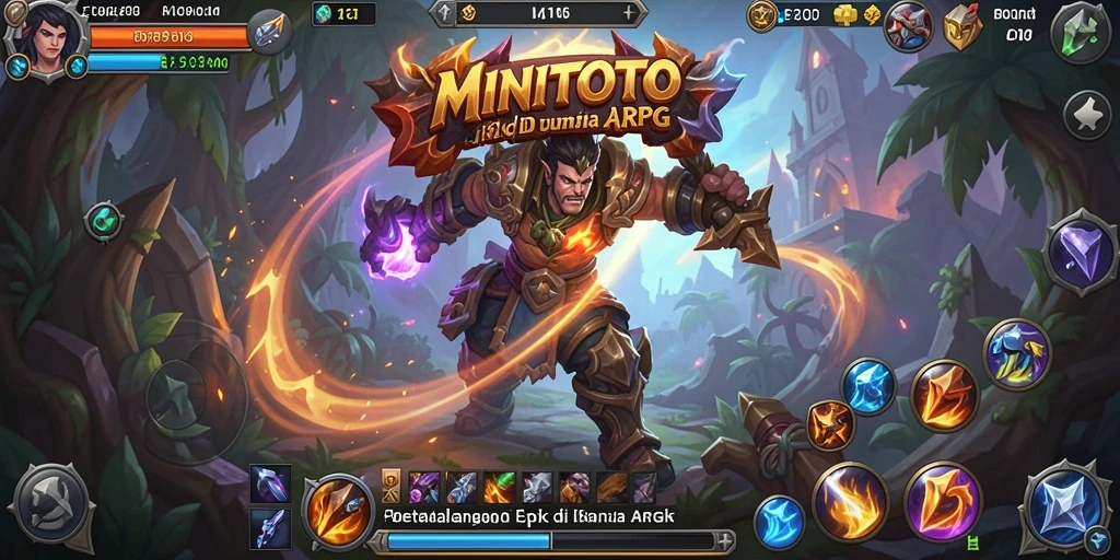 Tampilan gameplay menarik dari petualangan epik di MINITOTO.