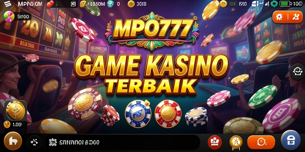 Tangkapan layar utama MPO777 menampilkan gameplay seru dari permainan kasino.