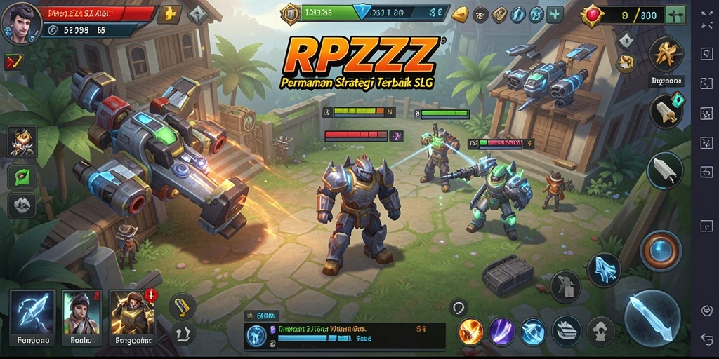 Tampilan gameplay intens dan menegangkan dari RPZZZ.